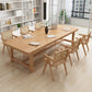 Rectangle Trestle Dining Table Modern Pine Wood Table for Living Room Clearhalo 'Dining Tables & Seating' 'Dining Tables' 'dining_table' 'furn' 'furn_dining_table' 'Furniture' 'Kitchen & Dining Furniture' 6451488