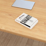 Contemporary Solid Wood Dining Table Double Pedestal Dining Table for Dining Room