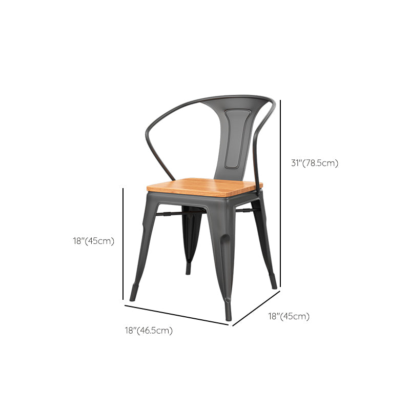 Ensemble de restauration moderne 1/3/4/5 PCS Metal Frame Table et chaises