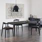 Moderne eetset 1/4/5/6/7 stuks essen massief houten eettafel en stoelen