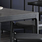 Moderne eetset 1/4/5/6/7 stuks essen massief houten eettafel en stoelen