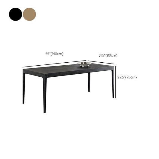 Modern Dining Set 1/4/5/6/7 Pcs Ash Solid Wood Dining Table and Chairs