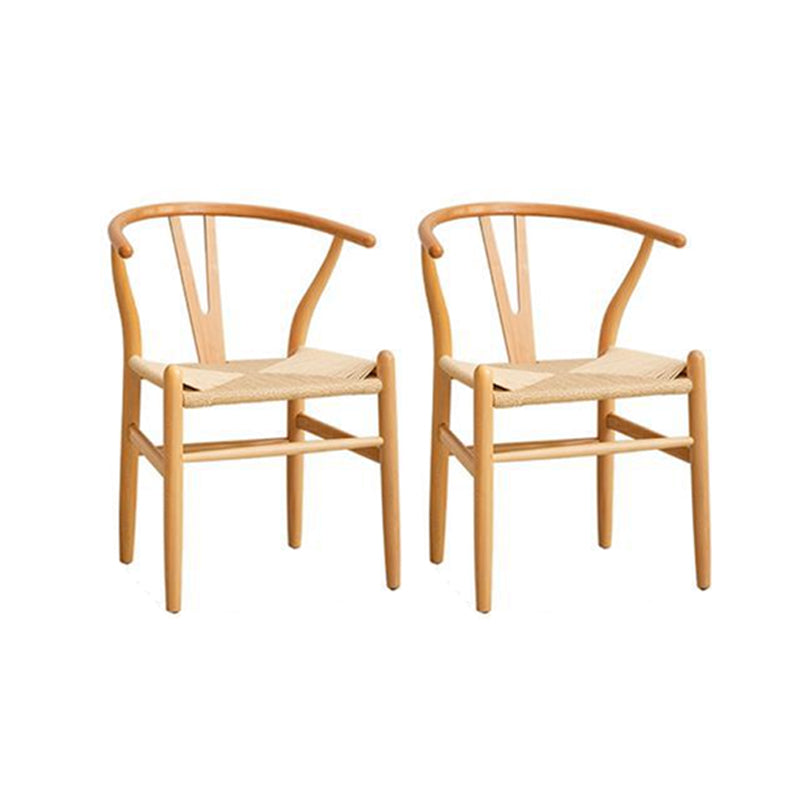 Juego de comedor moderno de 1/2/5 piezas, juego de mesa de comedor rectangular de madera maciza en color Natural