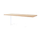 Juego de comedor moderno de 1/2/5 piezas, juego de mesa de comedor rectangular de madera maciza en color Natural