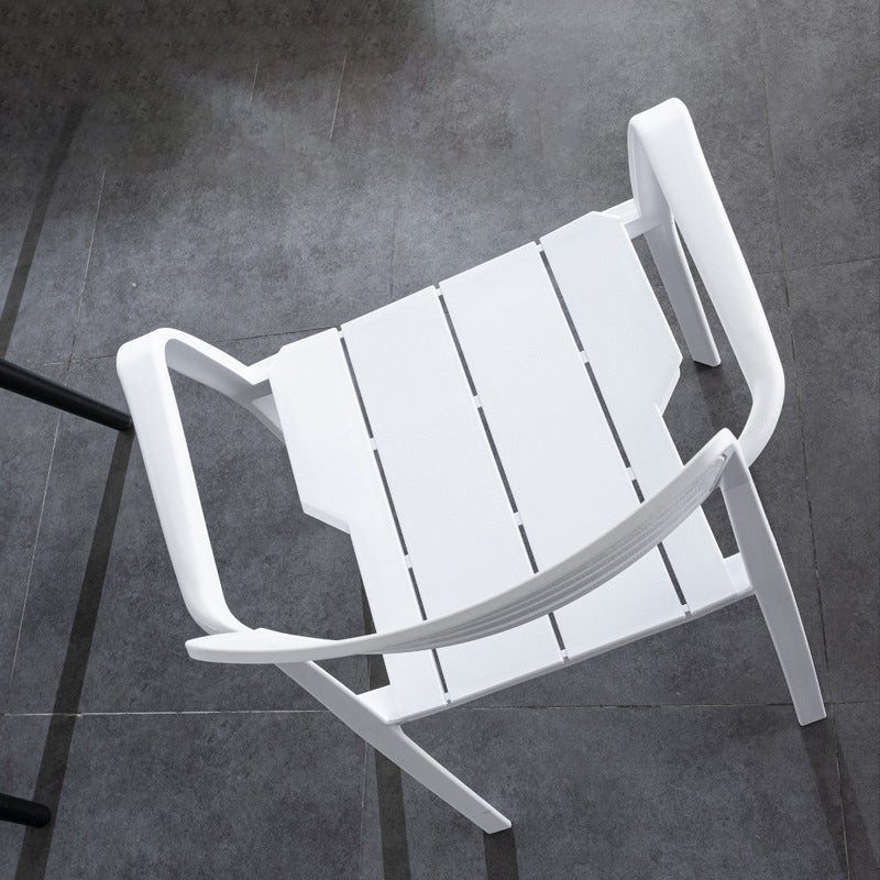 Nordische Arme Seitstühle Plastikstühle mit 4 Beinen für den Heimgebrauch