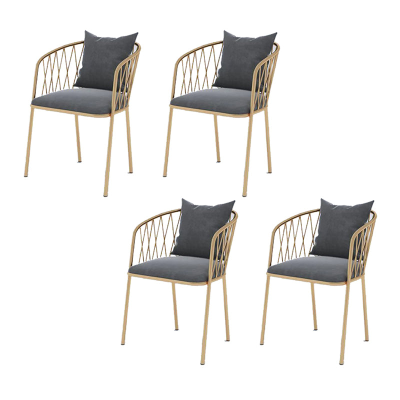 コンテンポラリーキッチンダイニングアームチェアウィンザーバックサイドチェア