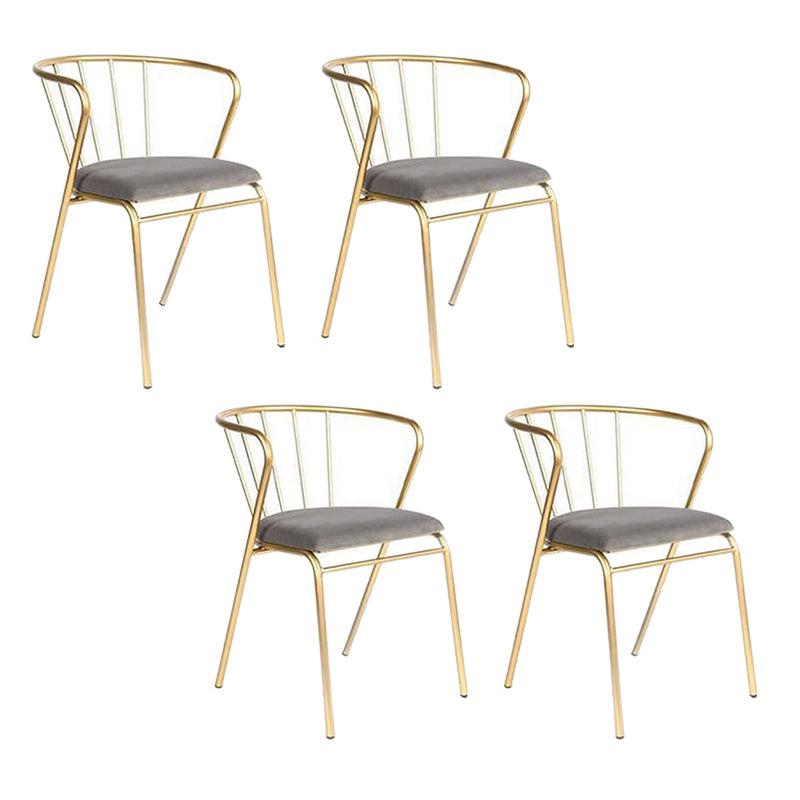 Eigentijdse keuken eetstoelen stoelen windsor achterstoelen in grijs