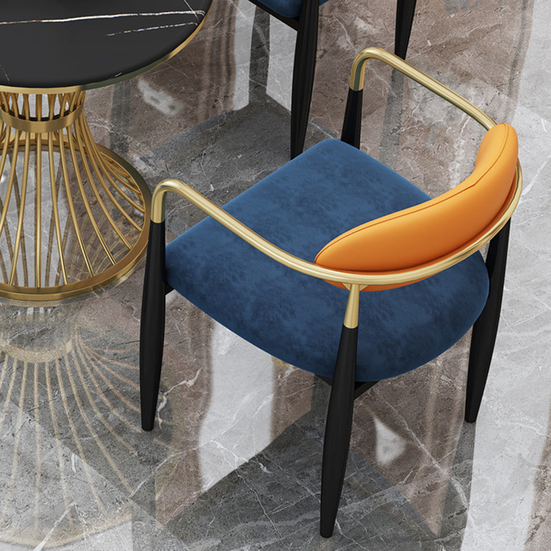 Sillas de comedor de comedor de cocina contemporánea sillas de comedor tapizadas