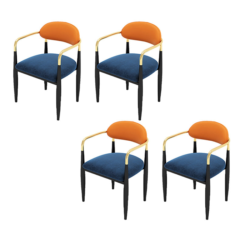 Sillas de comedor de comedor de cocina contemporánea sillas de comedor tapizadas