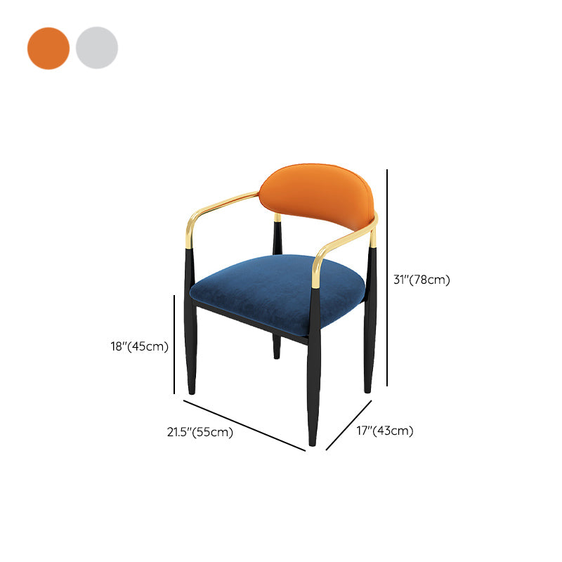 Sillas de comedor de comedor de cocina contemporánea sillas de comedor tapizadas