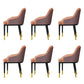Glam Kitchen Dining Arm Chairs Faux Leather Kitchen Dining Chairs