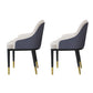Glam Kitchen Dining Arm Chairs Faux Leather Kitchen Dining Chairs