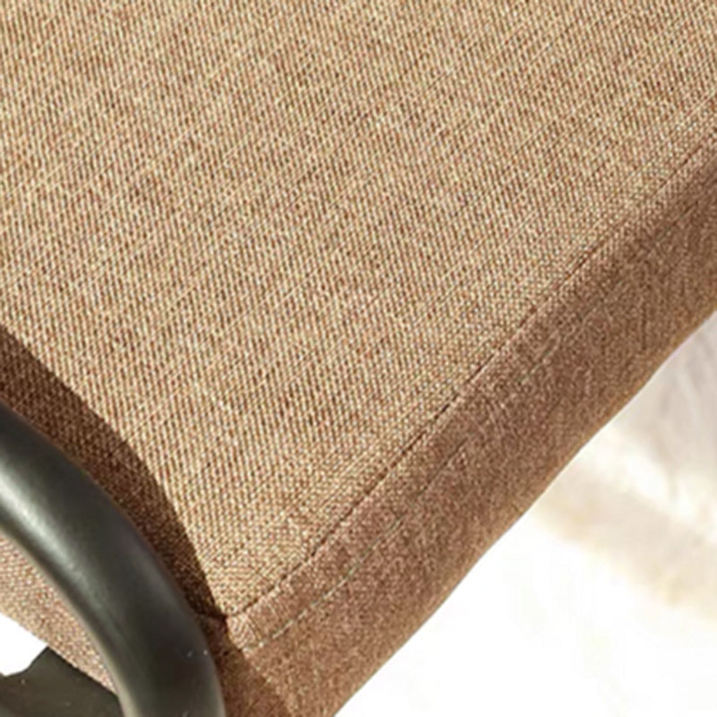 Upholstered Dining Chairs Open Back Dining Chairs with Metal Legs Clearhalo 'Dining Chairs' 'Dining Tables & Seating' 'dining_chair' 'furn' 'furn_dining_chair' 'Furniture' 'Kitchen & Dining Furniture' 6451962