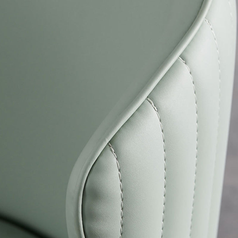 Glam Style Armless Side Chairs Wooden Chair with Wood Legs for Kitchen Clearhalo 'Dining Chairs' 'Dining Tables & Seating' 'dining_chair' 'furn' 'furn_dining_chair' 'Furniture' 'Kitchen & Dining Furniture' 6452063