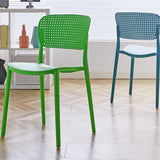 Chaise latéral ouvrir à l'arrière-salle à manger moderne