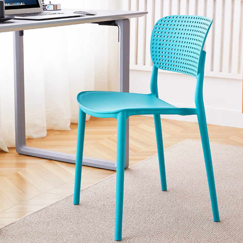 Chaise latéral ouvrir à l'arrière-salle à manger moderne