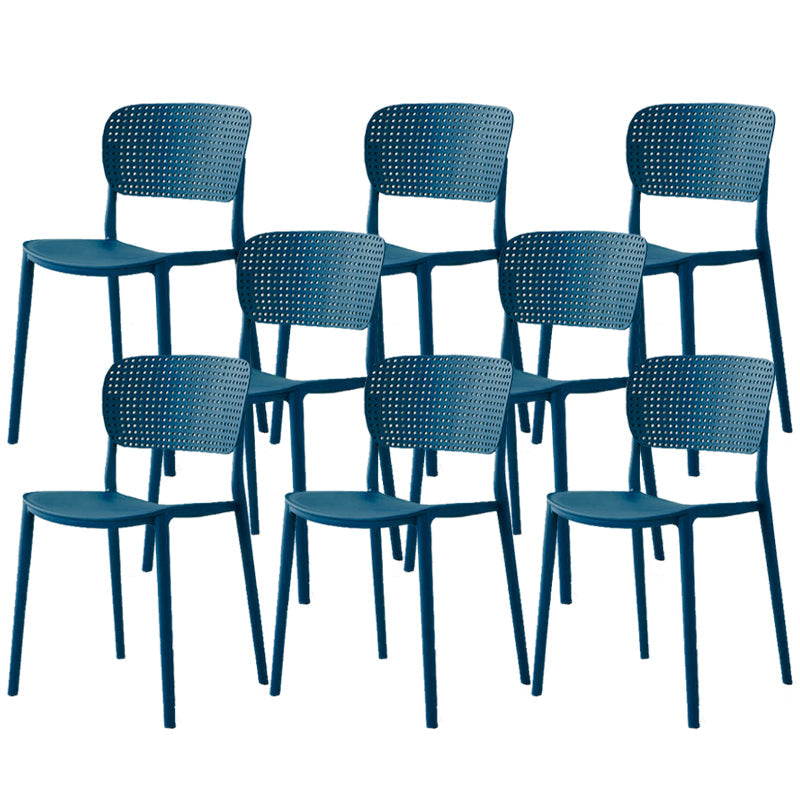 Chaise latéral ouvrir à l'arrière-salle à manger moderne