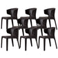 Modern Style Arm Chair Wingback Leather Dining Chair for Home