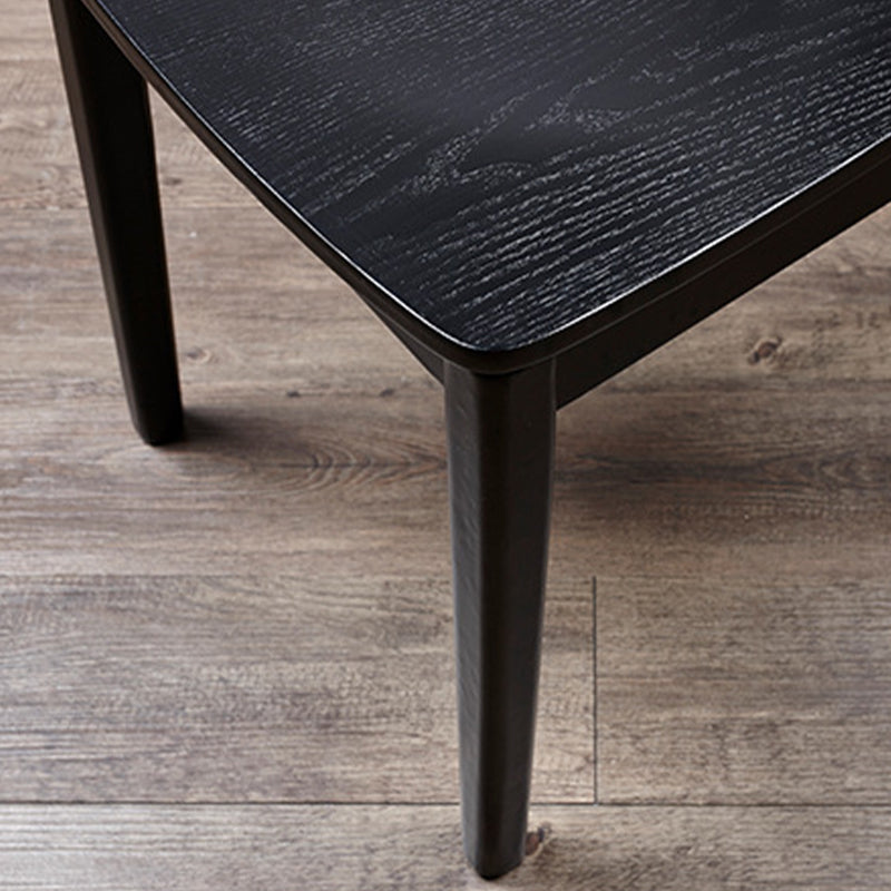 Black Modern Side Chair Solid Wood Dining Chair for Living Room Clearhalo 'Dining Chairs' 'Dining Tables & Seating' 'dining_chair' 'furn' 'furn_dining_chair' 'Furniture' 'Kitchen & Dining Furniture' 6452767