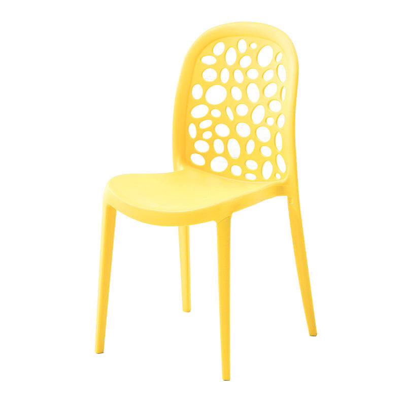 Contemporary Kitchen Dining Side Chair Plastic Armless Chair Clearhalo 'Dining Chairs' 'Dining Tables & Seating' 'dining_chair' 'furn' 'furn_dining_chair' 'Furniture' 'Kitchen & Dining Furniture' 6452836