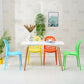 Contemporary Kitchen Dining Side Chair Plastic Armless Chair Clearhalo 'Dining Chairs' 'Dining Tables & Seating' 'dining_chair' 'furn' 'furn_dining_chair' 'Furniture' 'Kitchen & Dining Furniture' 6452845