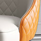 Glam Style Parsons Side Chair Leather Indoor Dining Chair with Wooden Base Clearhalo 'Dining Chairs' 'Dining Tables & Seating' 'dining_chair' 'furn' 'furn_dining_chair' 'Furniture' 'Kitchen & Dining Furniture' 6452901