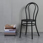 Industriële Windsor rug armloze stoel met metalen eetkamerstoelen