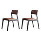 Modern Style Dining Chair Solid Wood Indoor Dining Chair with Wooden Frame