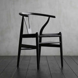 Kitchen Wood Dining Side Chair Industrial Style Chair for Kitchen