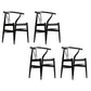 Kitchen Wood Dining Side Chair Industrial Style Chair for Kitchen