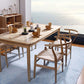 Kitchen Wood Dining Side Chair Industrial Style Chair for Kitchen