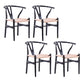 Kitchen Wood Dining Side Chair Industrial Style Chair for Kitchen