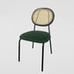 King Louis Back Side Chair Industrial Home Upholstered Dining Chair