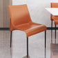 Contemporary Side Chair Leather Armless Dining Chair for Dining Room