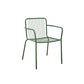 Outdoor Patio Arm Chair Metal Industrial Chairs with Slat Back Clearhalo 'Dining Chairs' 'Dining Tables & Seating' 'dining_chair' 'furn' 'furn_dining_chair' 'Furniture' 'Kitchen & Dining Furniture' 6453405