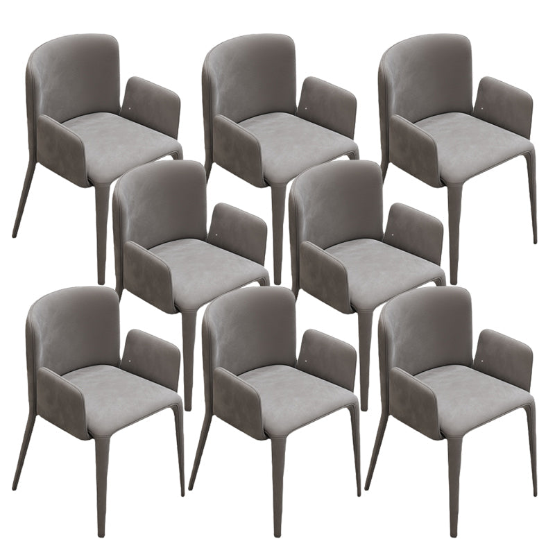 Sedia da pranzo parsons moderna velluto sedia da pranzo interno per soggiorno