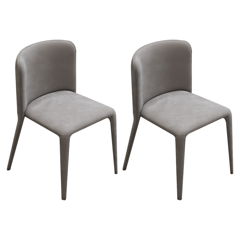 Sedia da pranzo parsons moderna velluto sedia da pranzo interno per soggiorno