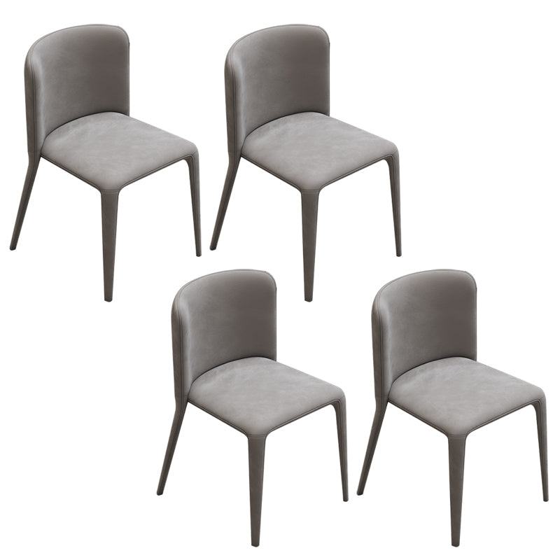 Sedia da pranzo parsons moderna velluto sedia da pranzo interno per soggiorno