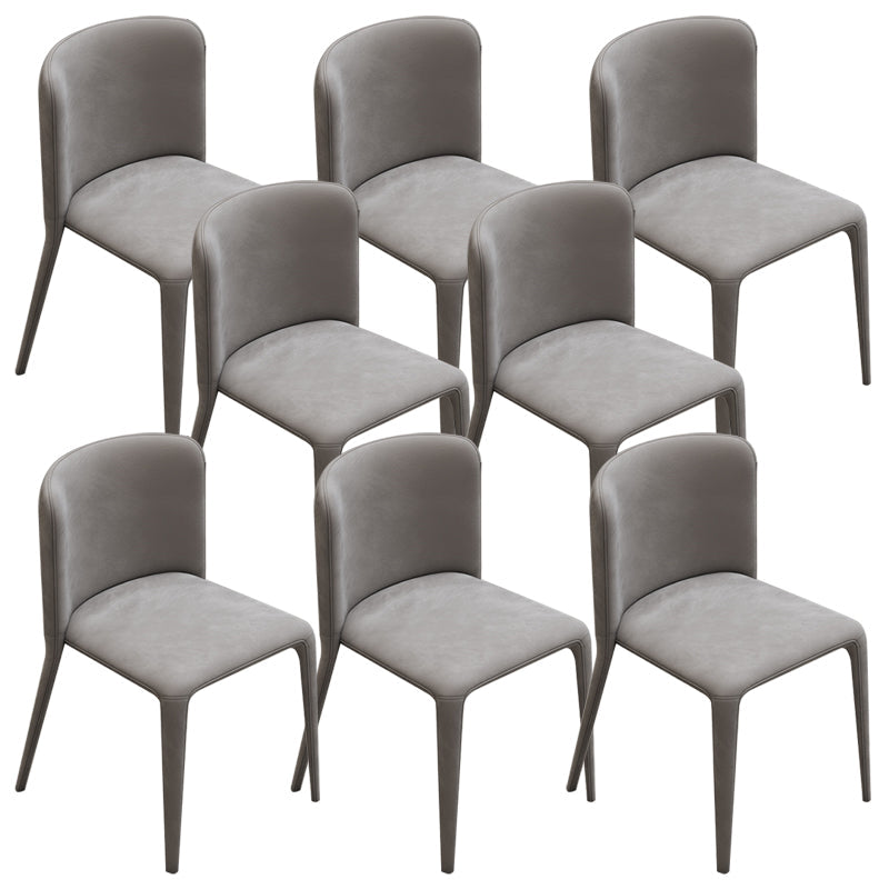 Sedia da pranzo parsons moderna velluto sedia da pranzo interno per soggiorno