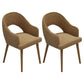 Modern Parsons Dining Chair Velvet Indoor Dining Chair for Living Room