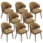 Modern Parsons Dining Chair Velvet Indoor Dining Chair for Living Room