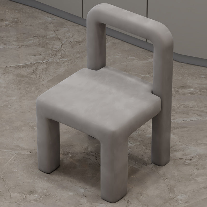 Moderne Parsons eetkamerstoel fluwelen eetkamerstoel voor eetkamer