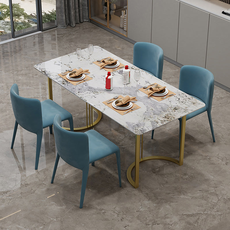 Moderne Parsons eetkamerstoel fluwelen eetkamerstoel voor eetkamer