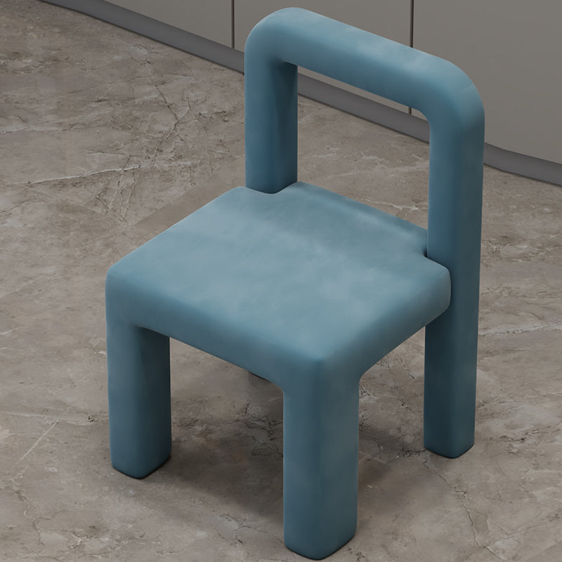 Moderne Parsons eetkamerstoel fluwelen eetkamerstoel voor eetkamer