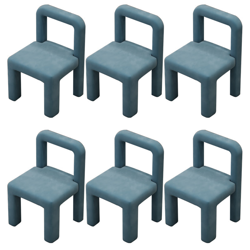 Moderne Parsons eetkamerstoel fluwelen eetkamerstoel voor eetkamer