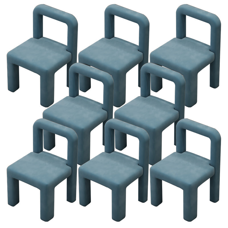 Moderne Parsons eetkamerstoel fluwelen eetkamerstoel voor eetkamer