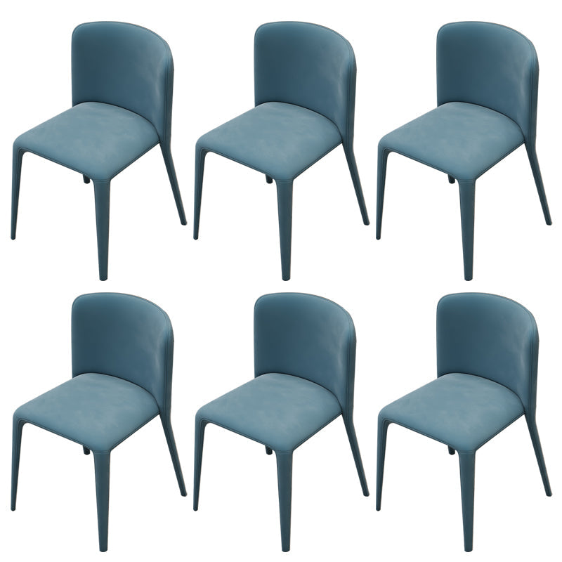 Moderne Parsons eetkamerstoel fluwelen eetkamerstoel voor eetkamer