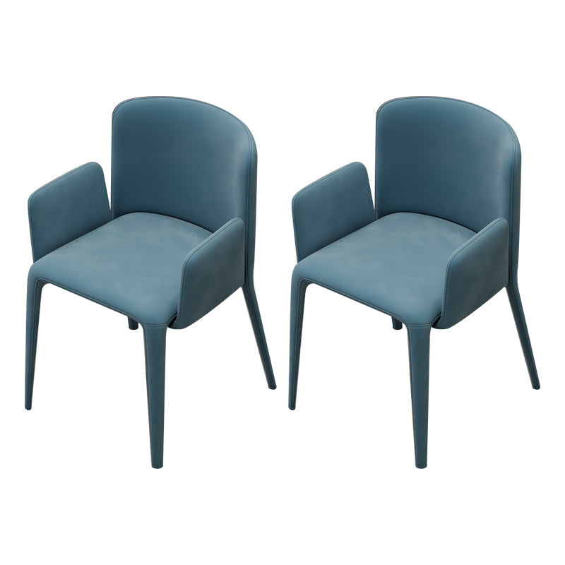 Moderne Parsons eetkamerstoel fluwelen eetkamerstoel voor eetkamer