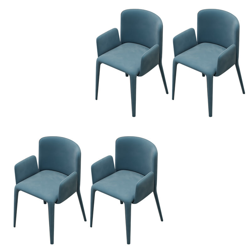 Moderne Parsons eetkamerstoel fluwelen eetkamerstoel voor eetkamer