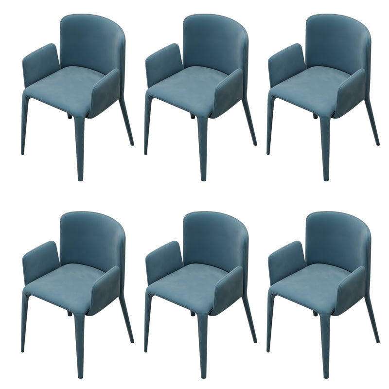 Moderne Parsons eetkamerstoel fluwelen eetkamerstoel voor eetkamer